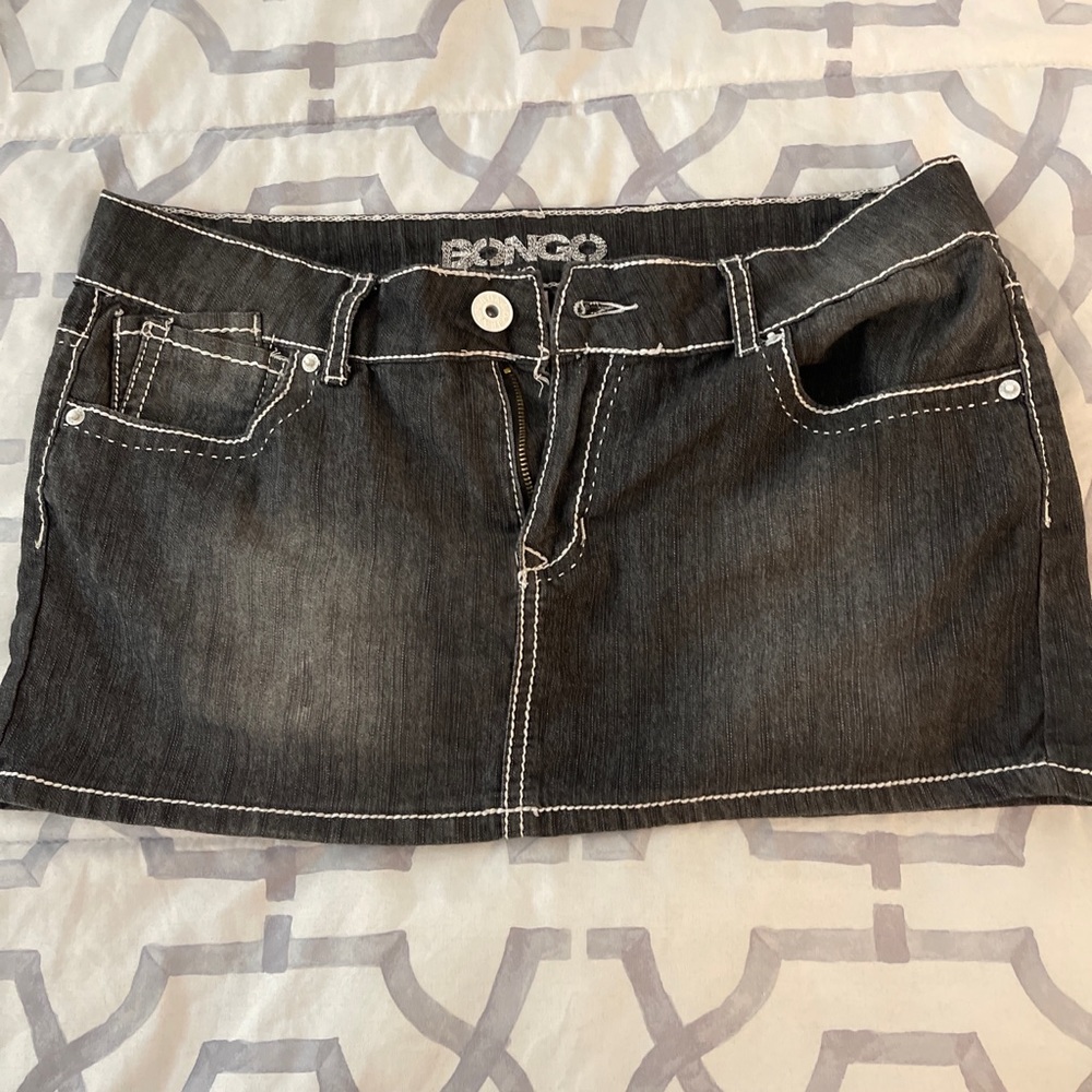 Juniors mini skirt